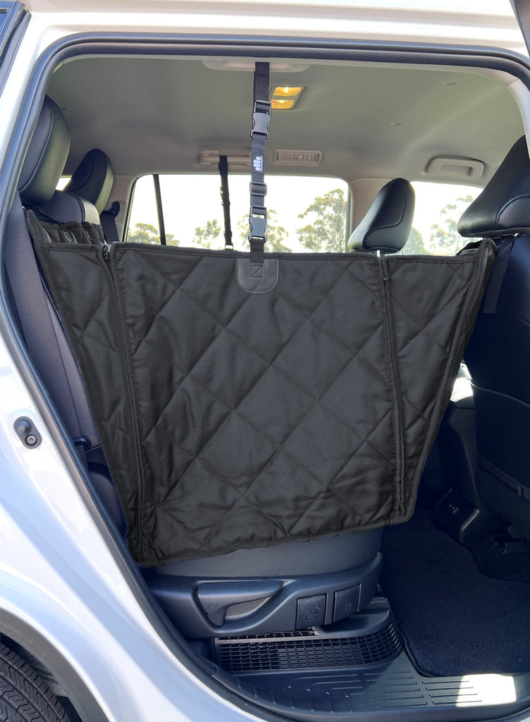 Deluxe Sta-Put Hammock Car Seat Cover - The Paws Mahal