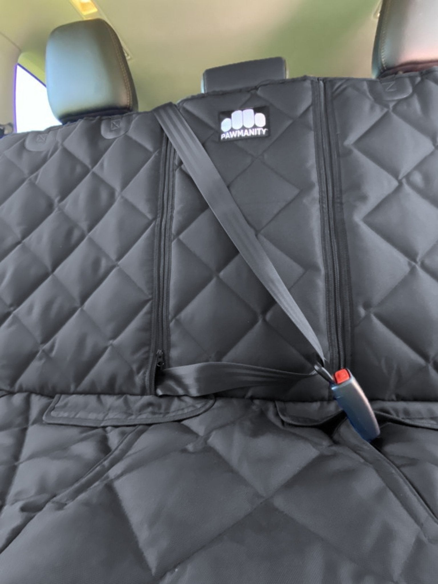 Pawmanity Bench Seat Cover Luxury Pet Travel Pawmanity